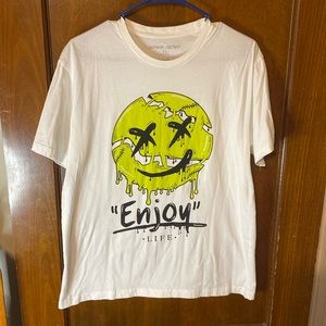 “ENJOY LIFE” LOGO TSHIRT MADE BY INSPIRED CULTURE SIZE XL